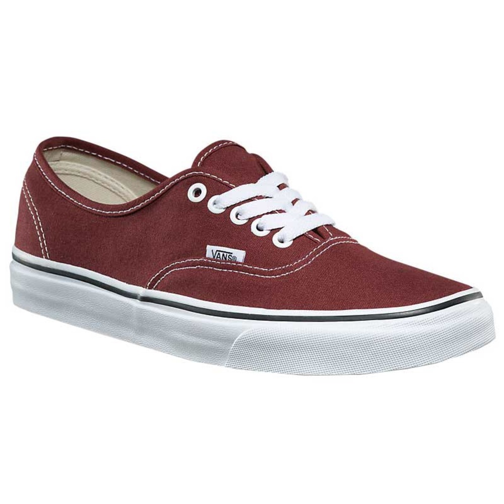 MAROON BURGUNDY WOMENS VANS